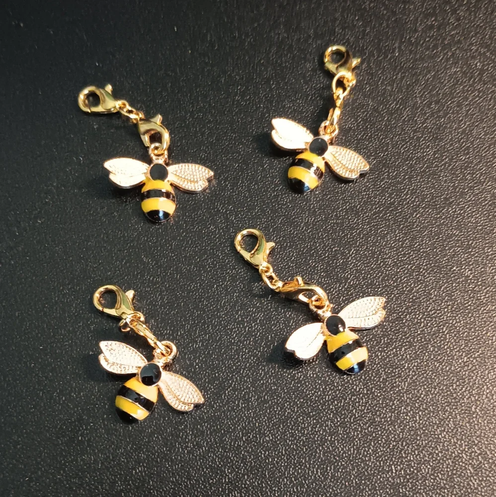Bee Zipper Pulls (4) - Picture 2 of 4